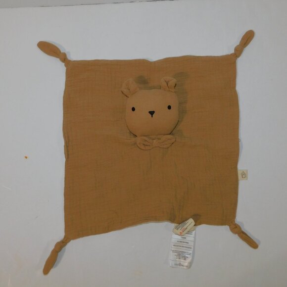 Coca Village Baby First Toy Box Brown Bear Security Blanket Lovey nunu Soother - Picture 3 of 6
